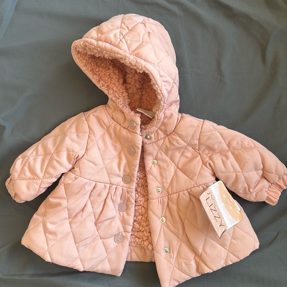 Pink Coat, Size 3 Month